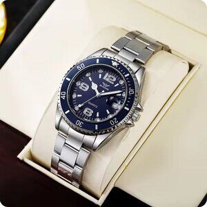High Quality Top Brand ZHOWE Men Quartz Watches Fashion Date Stainless Steel